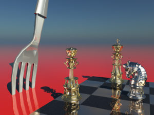 Forked